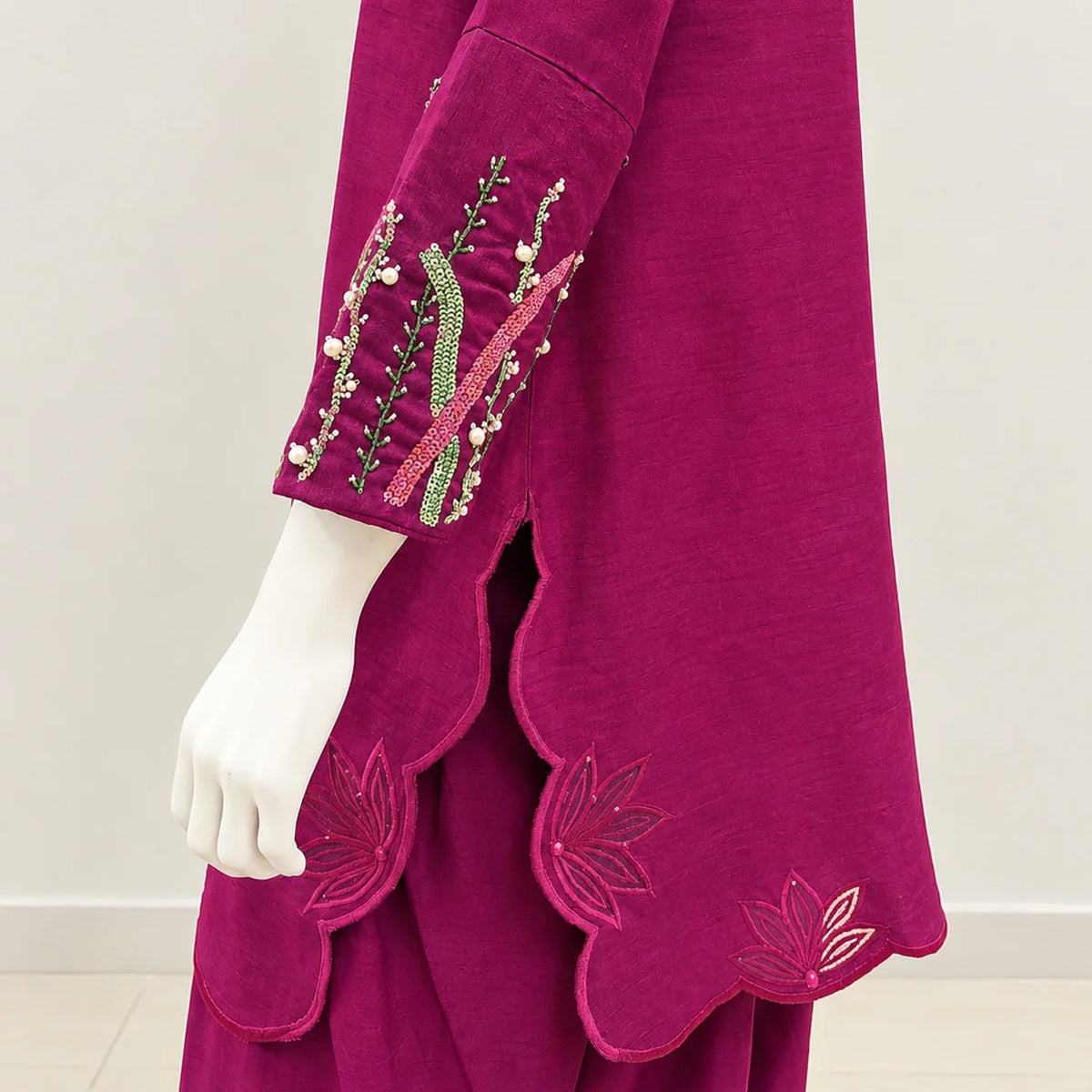 Plum Pearl Elegance