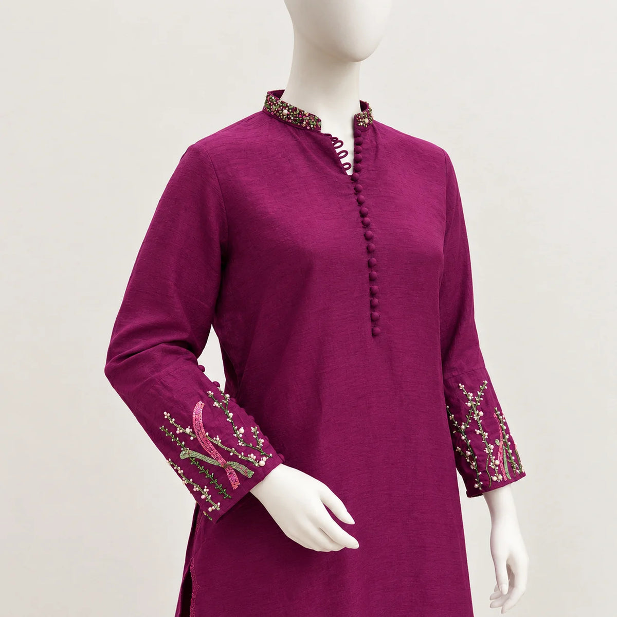 Plum Pearl Elegance